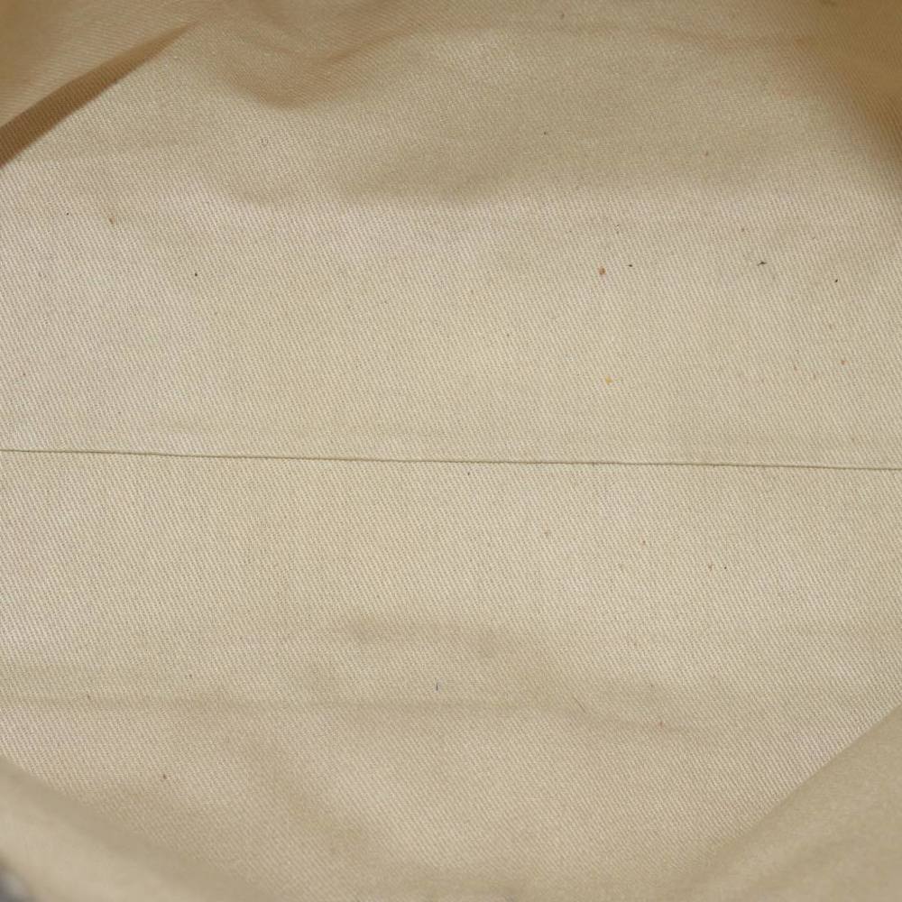 CELINE Macadam Canvas Shoulder Bag PVC White Auth 72176 - Picture 11 of 16